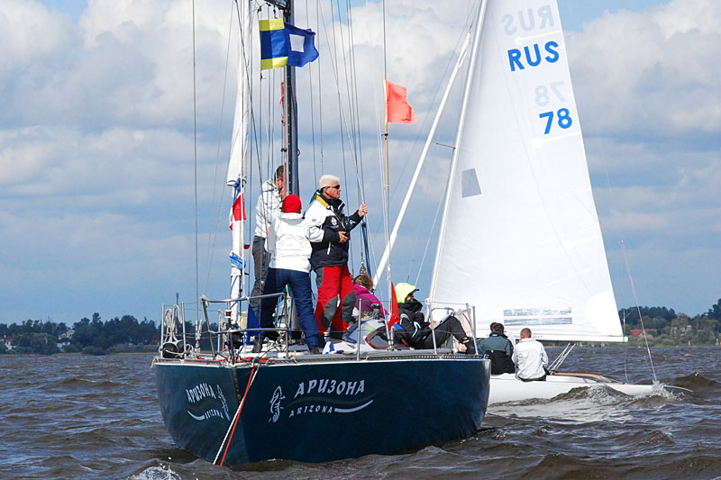 Russian Dragon Open second racing day started in light winds